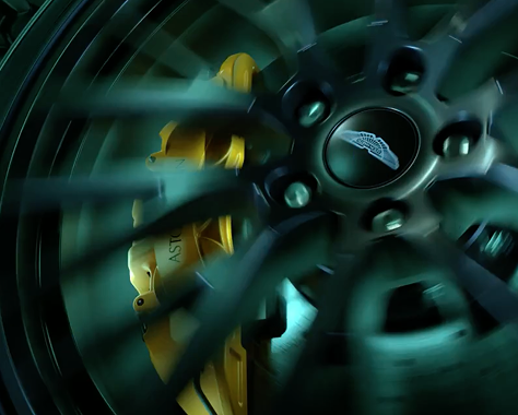 Record braking <p>Relentless power demands an indomitable braking system. The DBX707 engine is kept in check with the largest brakes ever fitted in any Aston Martin. These carbon ceramic brakes can cut unsprung mass by 33kg, shorten the stopping distance and give you control like never before.</p>