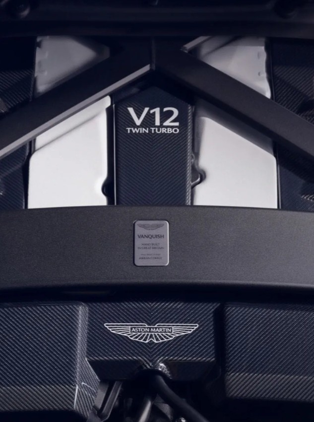 <p>Designed for peak performance. Exquisitely engineered. Enthralling engine sound amplified with the roof down. The Vanquish Volante’s glorious new 5.2-litre twin-turbo V12 engine produces 835PS and1000Nm of torque and accelerates from 0 to 60mph in 3.3 seconds. Powering to a top speed of 214 mph. Created for sensational open-top Super GT performance.</p>
