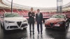 Los jugadores del Atlético de Madrid reciben sus nuevos Alfa Romeo