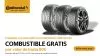 Tus neumáticos continental te regalan combustible gratis
