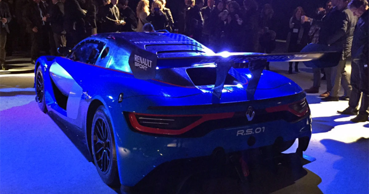 El Renault R.S. 01, espectacular a la convenció Renault