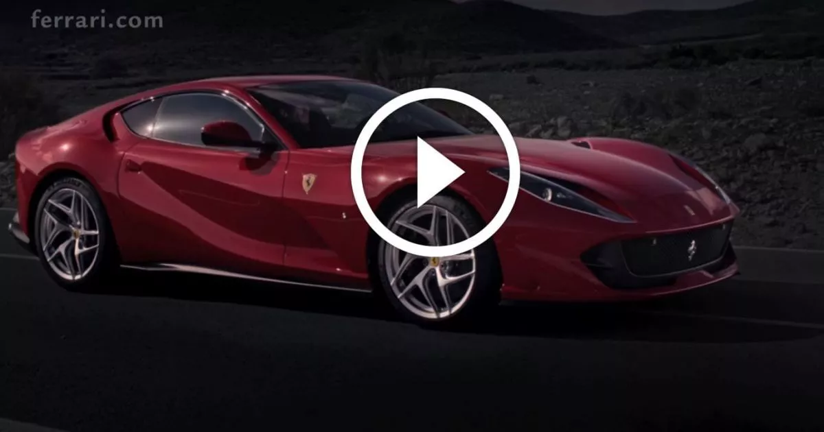 Así Ruge En Vídeo El V12 Del Nuevo Ferrari 812 Superfast Revista 9501