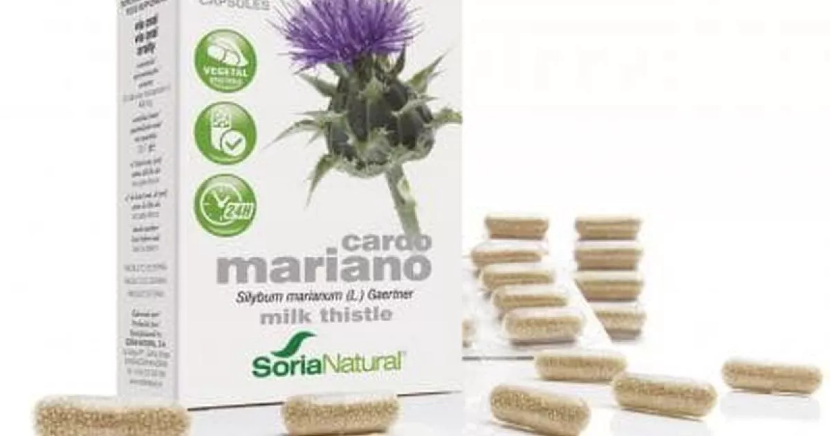 Cardo Mariano 30 capsulas de Soria Natural