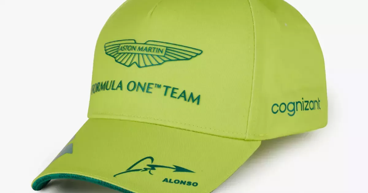 Gorra Fernando Alonso Aston Martin F1 Lima