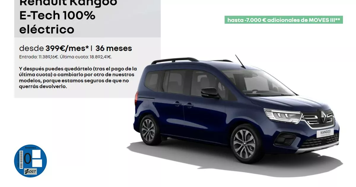 Precios Renault Kangoo - Ofertas de Renault Kangoo nuevos - Coches