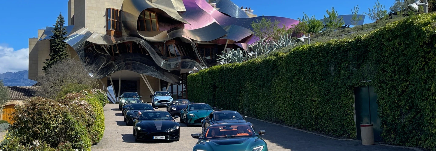 Ruta Bodegas Marques de Riscal Aston Martin
