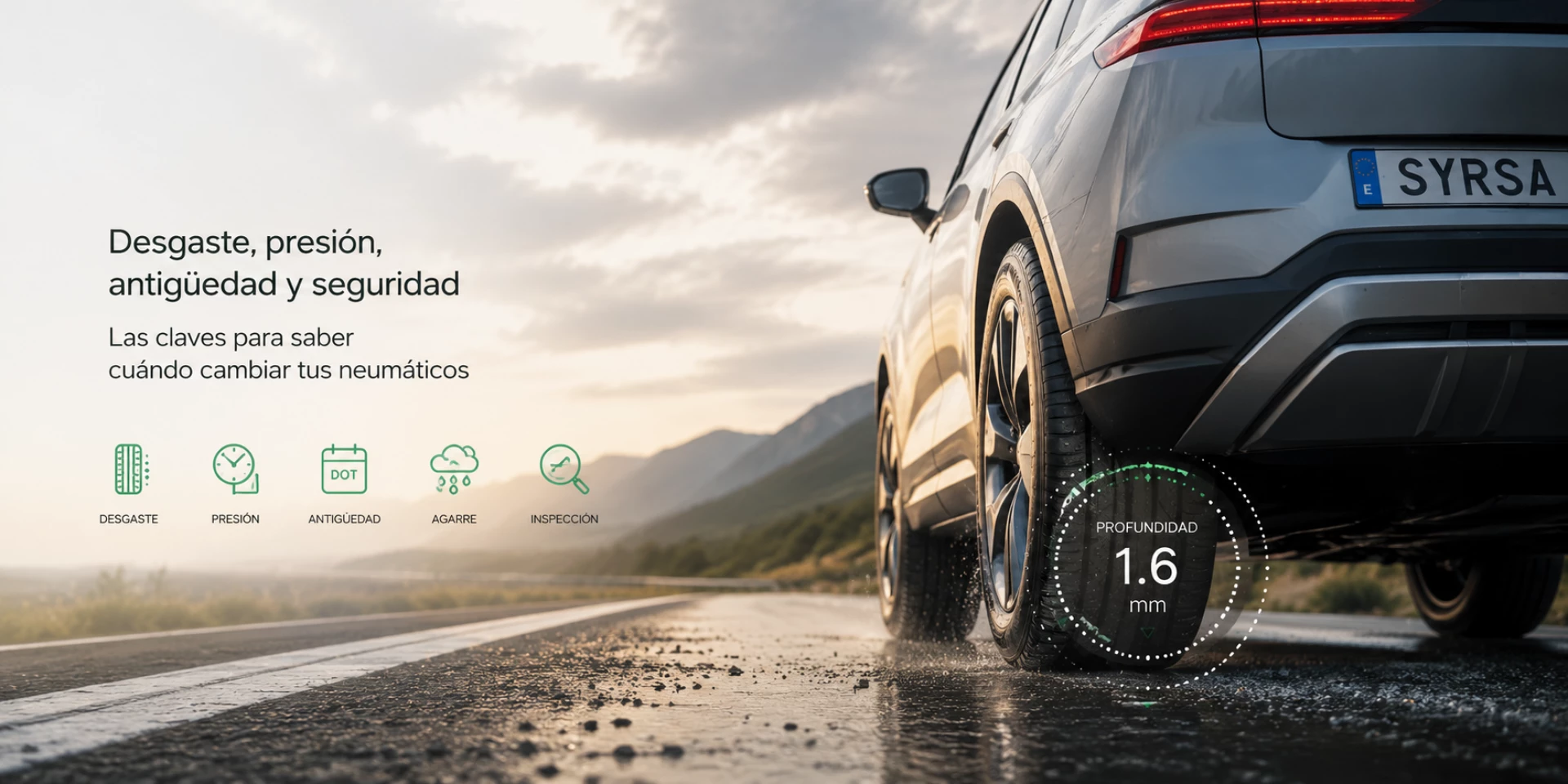 ¿Cuándo cambiar los neumáticos del coche? Señales claras que no debes ignorar