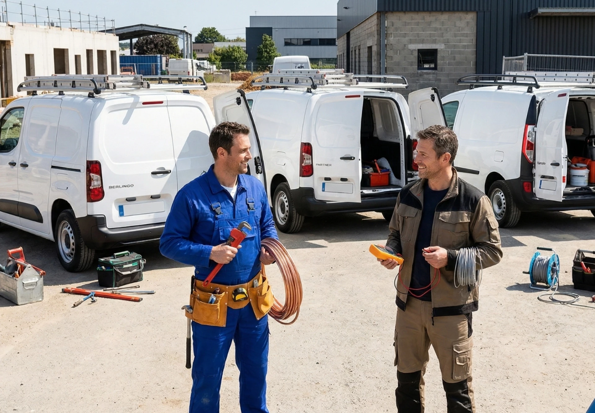 Qué furgoneta comprar si eres fontanero o electricista