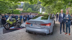 Acudimos a la presentación del BMW M4 CSL en el concurso de Elegancia  Villa d’Este (IT)