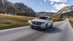 Prueba Mercedes EQC 2019, la primera estrella enchufada