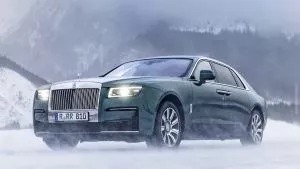 Gama Rolls-Royce en la nieve, ¿estamos en el paraíso?