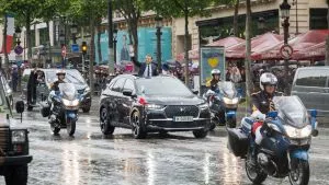 El DS7 Crossback, se convierte en el coche oficial del presidente francés Emmanuel Macron
