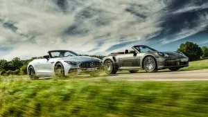Comparativa de cabrios: Mercedes-AMG SL vs. Porsche 911 Turbo