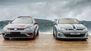 Volkswagen presenta en Wörthersee un GTI de 380 CV y un R de 400 CV