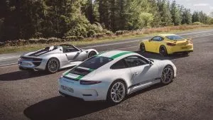Los Porsche que debes probar antes de morir: 918 Spyder, 911R y Cayman GT4