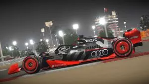 Audi fusionada a la Fórmula 1 Virtual