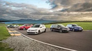 Comparativa Volkswagen GTI: ¿Cuáles son las siglas más rápidas en circuito?
