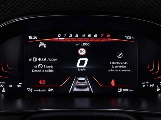 Cuadro de instrumentos con indicación de kilómetros recorridos del Seat Ibiza 1.0 TSI (115 CV) Special Edition Xcellence.