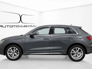Vista perfil izquierdo del  Audi Q3 45 TFSI E 180kW S tronic S Line (145 CV).