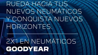 2x1 neumáticos Goodyear