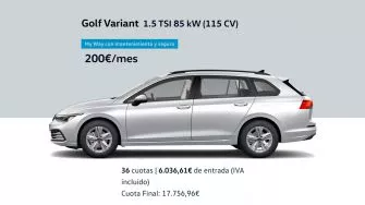 Golf Variant 1.5 TSI 85 kW (115 CV)