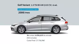 Golf Variant 1.5 eTSI 85 kW (115 CV) DSG 7 vel