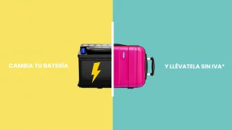 Baterías sin IVA