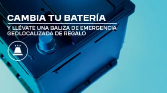 Sustitución de la batería +baliza geolocalizada gratis