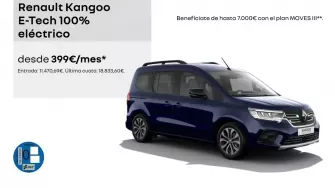 Renault Kangoo Furgón E-Tech 100% eléctrico