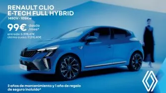 Renault Clio desde 99€/mes