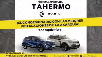 ¡PRÓXIMA APERTURA TAHERMO! 