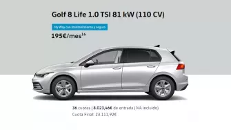 Golf 8 Life 1.0 eTSI 81 kW (110 CV) - My Way