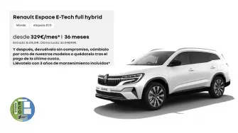 Renault Espace E-Tech full hybrid