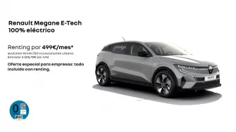 Renault Megane E-Tech 100% eléctrico