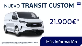 Ford Transit Custom por 21.900 €* 