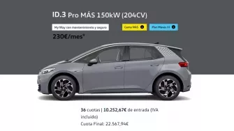 Nuevo ID.3 Pro 150kW (204CV) - My Way
