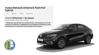 Nuevo Renault Arkana E-Tech full hybrid
