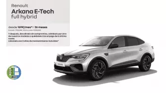Nuevo Renault Arkana E-Tech full hybrid.