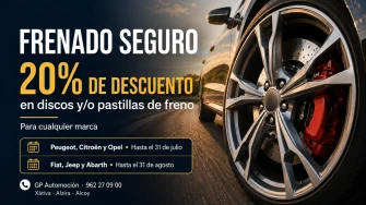 20% DTO EN PASTILLAS Y DISCOS