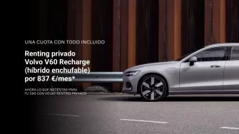 Renting privado Volvo V60 Recharge (híbrido enchufable)