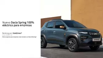 Oferta Dacia Spring 100% eléctrico para empresas 
