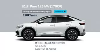 ID.5 Pure 125 kW (170CV)