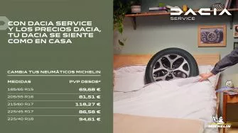 Neumáticos Michelin para tu Dacia