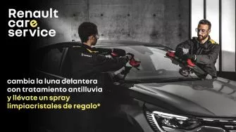 Renault - Cambia tu luna delantera y llévate un spray limpiacristales de regalo