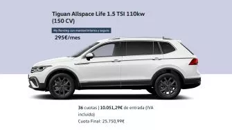 Tiguan Allspace Life 1.5 TSI 110kw (150 CV) - My Way