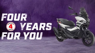 4 AÑOS DE GARANTÍA EN LA GAMA DE SCOOTERS APRILIA