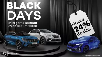 Tu nuevo Renault con hasta un 24% de descuento