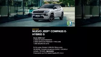 Nuevo Jeep Compass E-Hybrid S