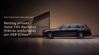 Renting privado Volvo V90 Recharge (híbrido enchufable)
