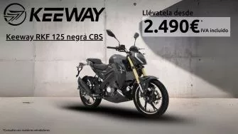 Keeway RKF 125 Negra CBS